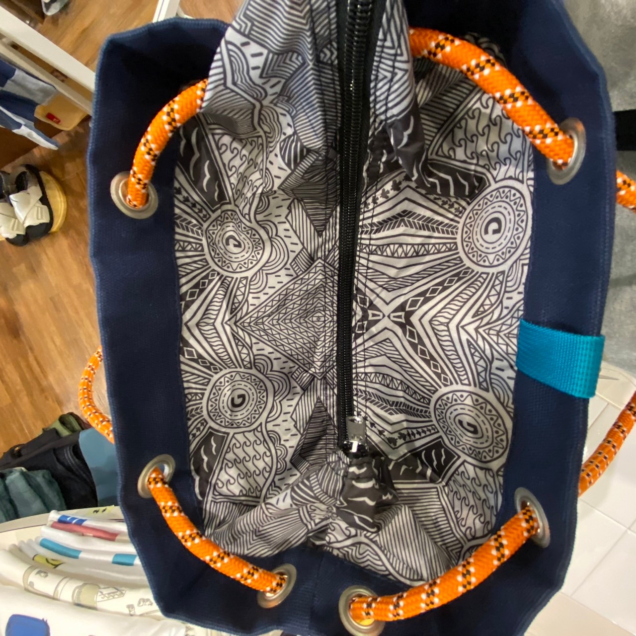 キャンバスロープBAG　ユニセックス　gymmster