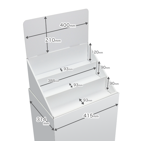 �ե�������Ҥ���3��(W415*D314*H1305)