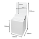 �إܡ���/�Ҥ����դ�ʿ����(W600*D600*H1530)