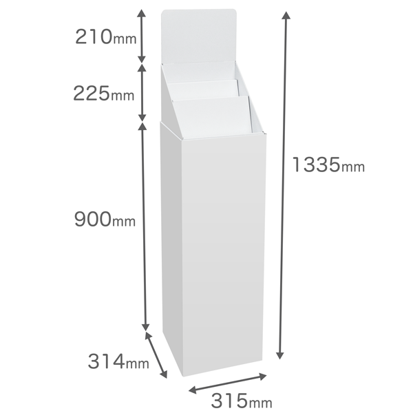 �ե�������Ф�Ҥ���2��(W315*D314*H1335)