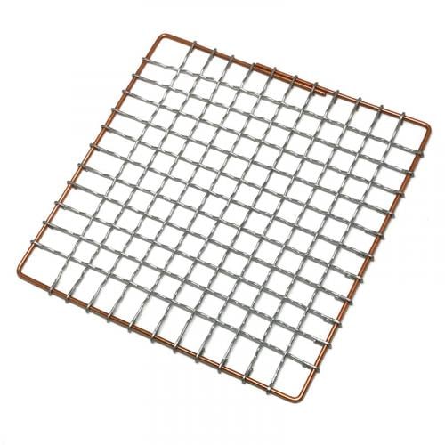 飛騨コンロ用 亜鉛引金網 6号用 150×150(mm) 国産 [丸十金網]