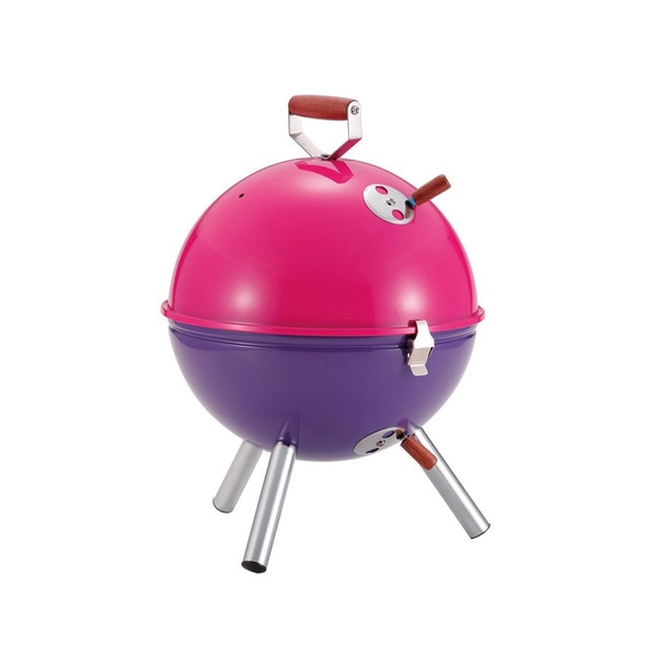 マルチ ミニバーベキュー コンロ(ピンク×パープル) 【SMART LEISURE】