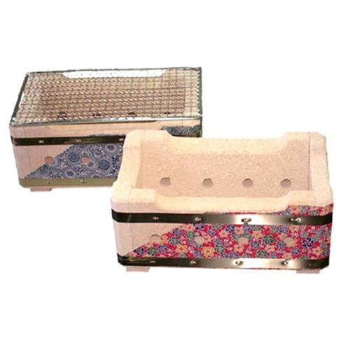 バーベキューコンロ 奥能登特製炭火コンロ BQ55号 1～2人用 BQ-55号 [送料無料]