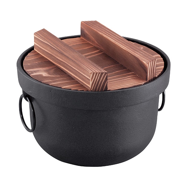 池永鉄工 美味しいご飯 鉄釡 2合用 ご飯釜 (yos)