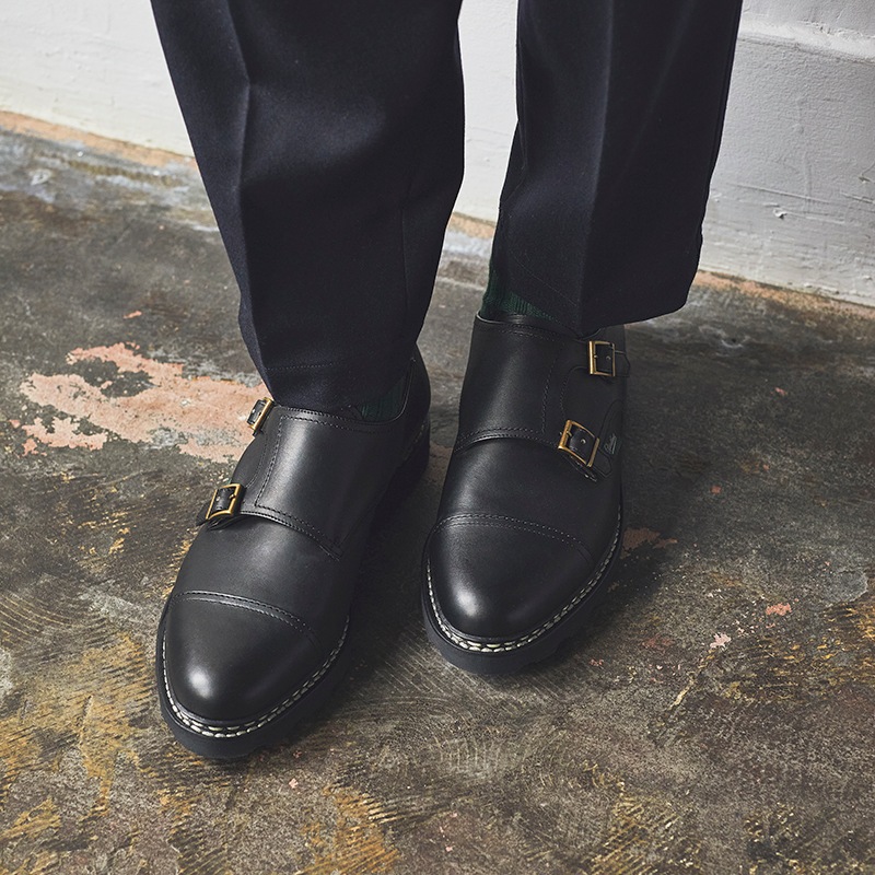 安価 ワタナベ サイズ7 ウィリアム パラブーツ WILLIAM/NOIR Paraboot - ドレス/ビジネス
