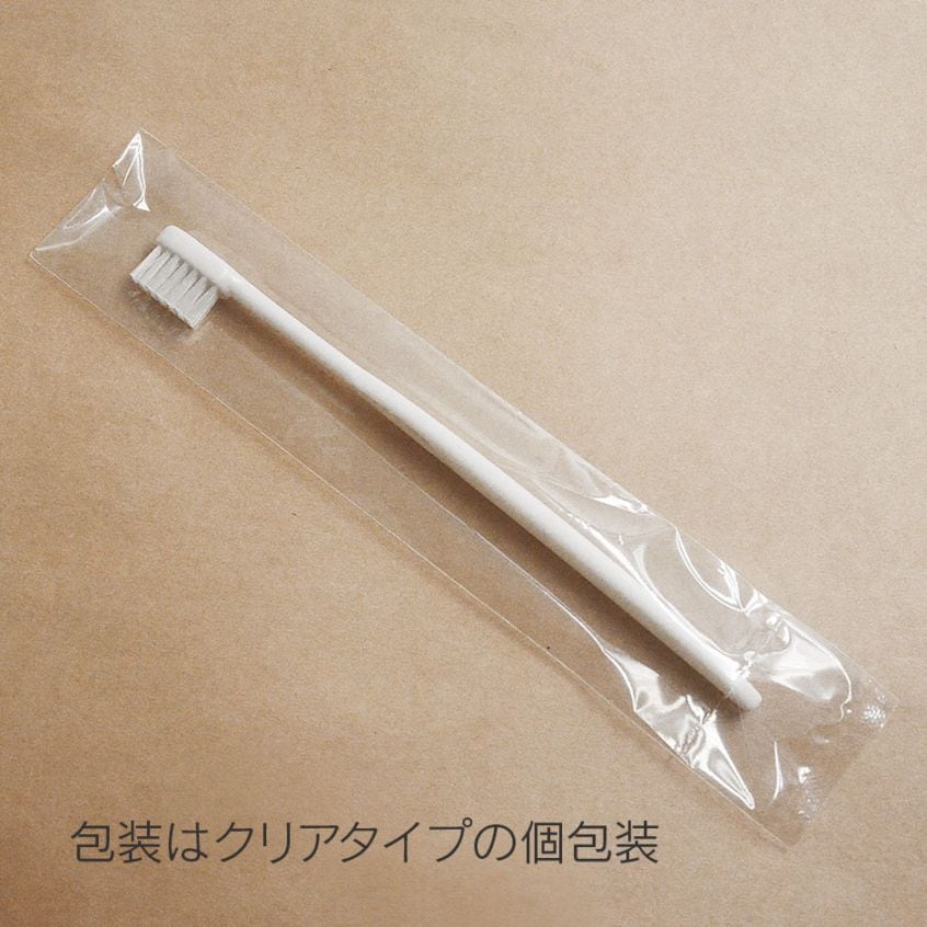 ハブラシ 個包装 歯磨き粉なし【2400セット入】 | 新商品
