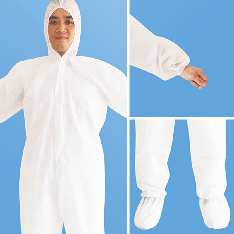 防護服 使い捨て フリーサイズ【10セット入】 | 衛生用品,防護服