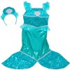 【売切価格】ハロウィン 衣装 子供 マーメイド 人魚 コスチューム 女の子 3歳 4歳 5歳 6歳 小物付き メリッサ＆ダグ|H〜N|ブランド