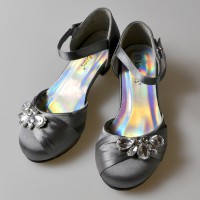 【売切価格】フォーマル 靴 女の子 18-23cm グレー シューズ|その他|ブランド