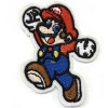 送料無料/ ワッペン マリオブラザーズ マリオ 刺繍 アイロン キャラクター MARIO ワッペン アップリケ|その他|ブランド