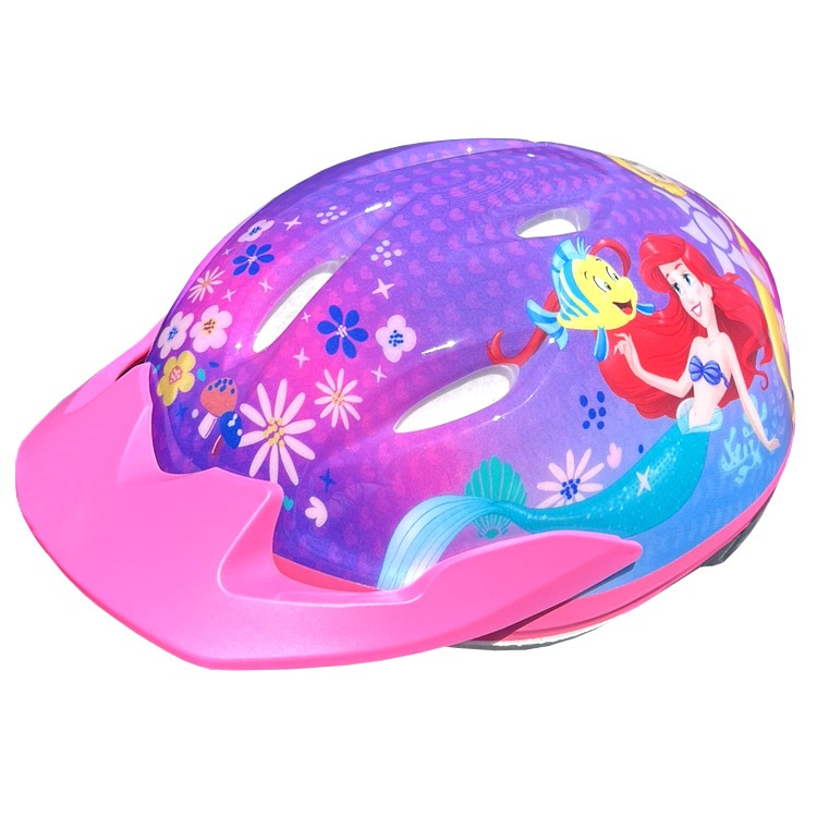 ディズニー プリンセス ヘルメット パープル 子供用 自転車 キッズ