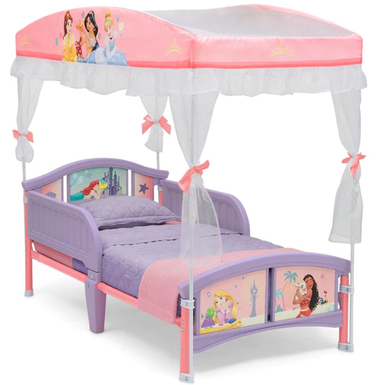 デルタ 子供用ベッド ディズニー プリンセス パープル 子ども用 