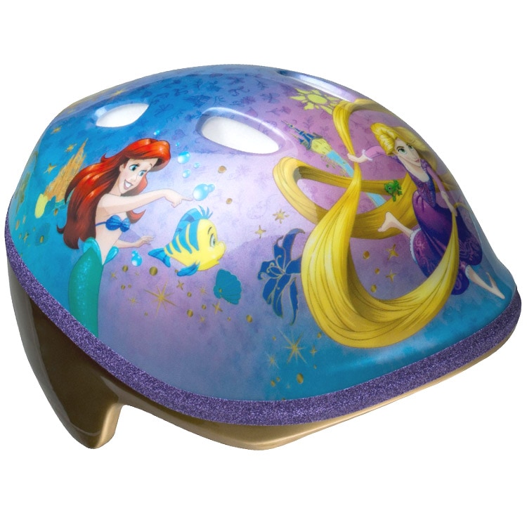 ディズニー プリンセス ゴールド ヘルメット 幼児用 自転車
