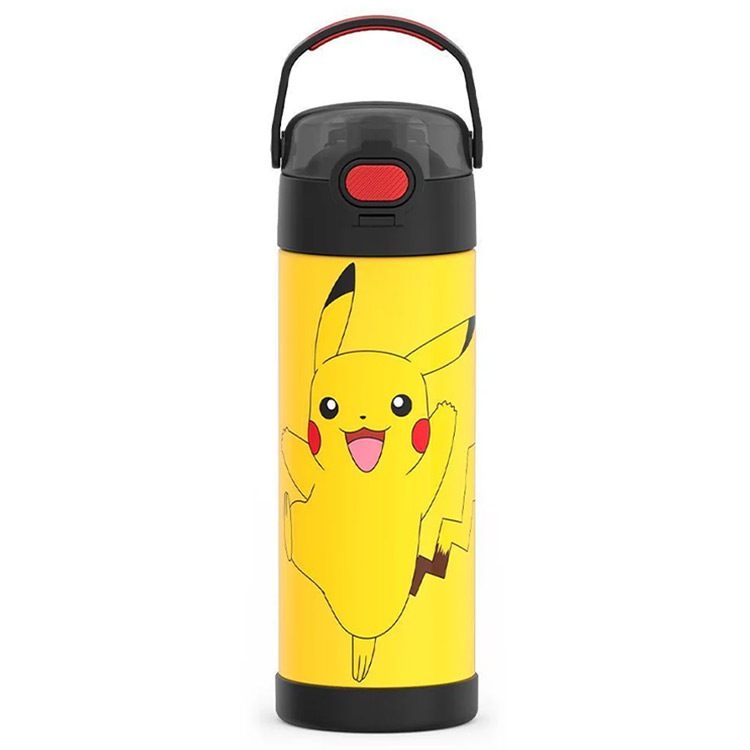 サーモス ステンレス 水筒 ポケモン ピカチュー 直のみ 470ml THERMOS 無地 子供 大人 ワンタッチ おしゃれ 洗いやすい 保冷 保温 ポケットモンスター POKEMON