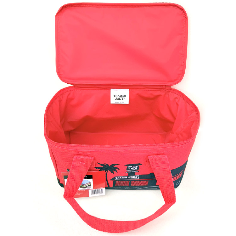 トレーダージョーズ ランチバッグ 送料無料/ TRADER JOE'S トレーダージョーズ ランチバッグ レッド 保冷