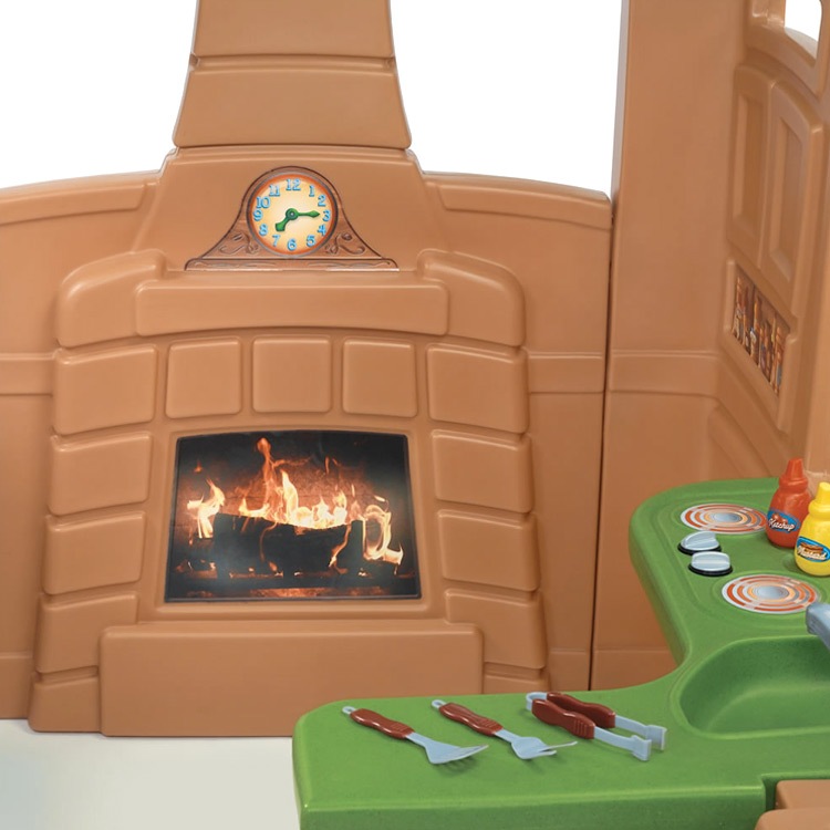 美品！プレイハウス　ステップ2 step2 屋内　おままごと　子供　おもちゃ　家 楽天市場】ステップ2 ギャザー＆グリル プレイハウス 大型遊具