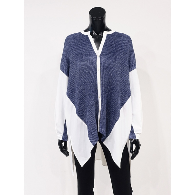 スペッチオ 切り替え トップス ロングシャツ | ブランドから探す