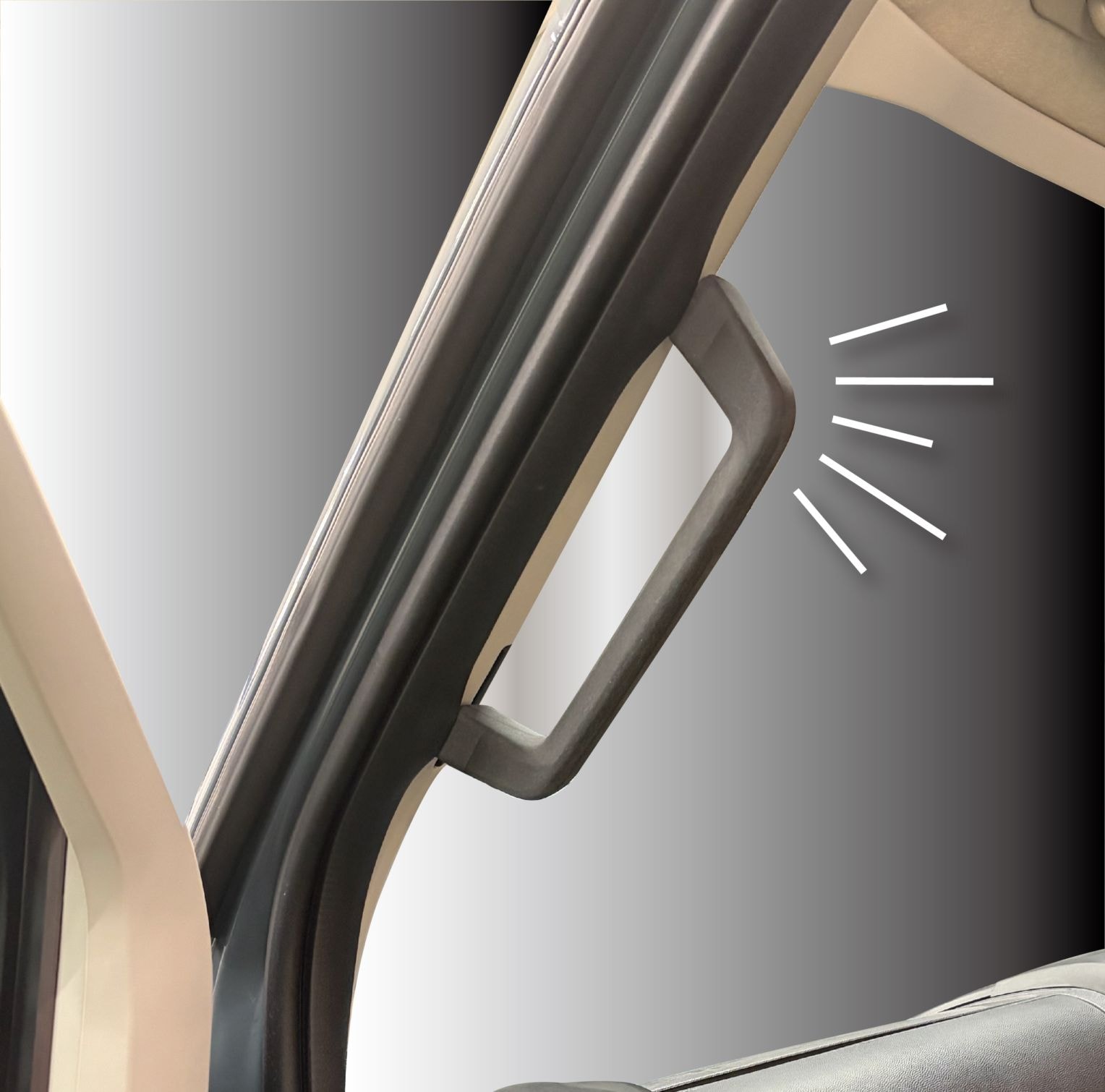 DUCATO専用　フロントアシストグリップ｜ホワイトラインテクノロジー