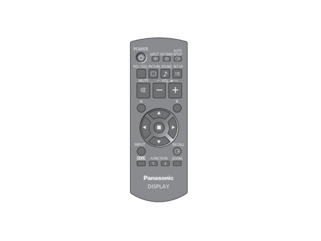 パナソニック Panasonic 液晶テレビ用リモコン N2QAYB000691｜パーツコム
