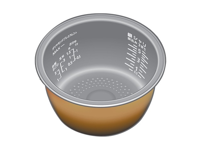 パナソニック Panasonic 炊飯器用内釜 ARE50-M23｜パーツコム
