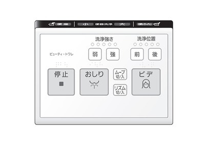 Panasonic温水洗浄便座ビューティートワレ DL-RQTK40用のリモコン ☆Panasonic パナソニック 温水洗浄便座用リモコン ビューティートワレ