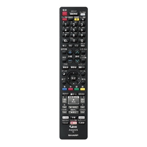 シャープ SHARP ブルーレイレコーダー用リモコン GB260PA 0046380276