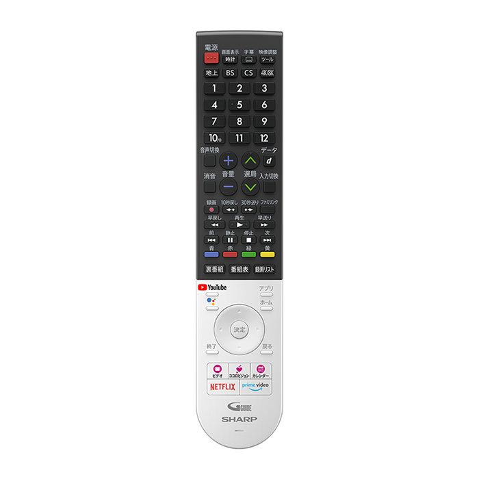 シャープ SHARP 液晶テレビ用リモコン 0106380588☆｜パーツコム