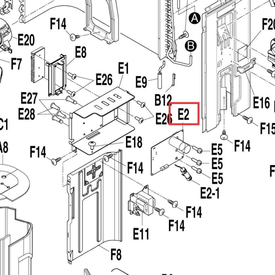ダイキン DAIKIN ルームエアコン 室外機 プリント基板組立品（補用