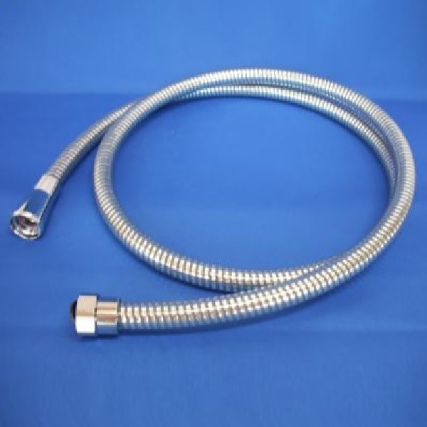 TOTO バスルーム シャワーホースL＝1800メタル調 THC40XL｜パーツコム