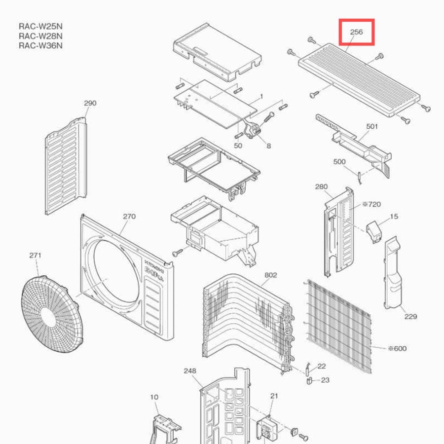 日立 エアコン用純正部品・交換部品｜パーツコム