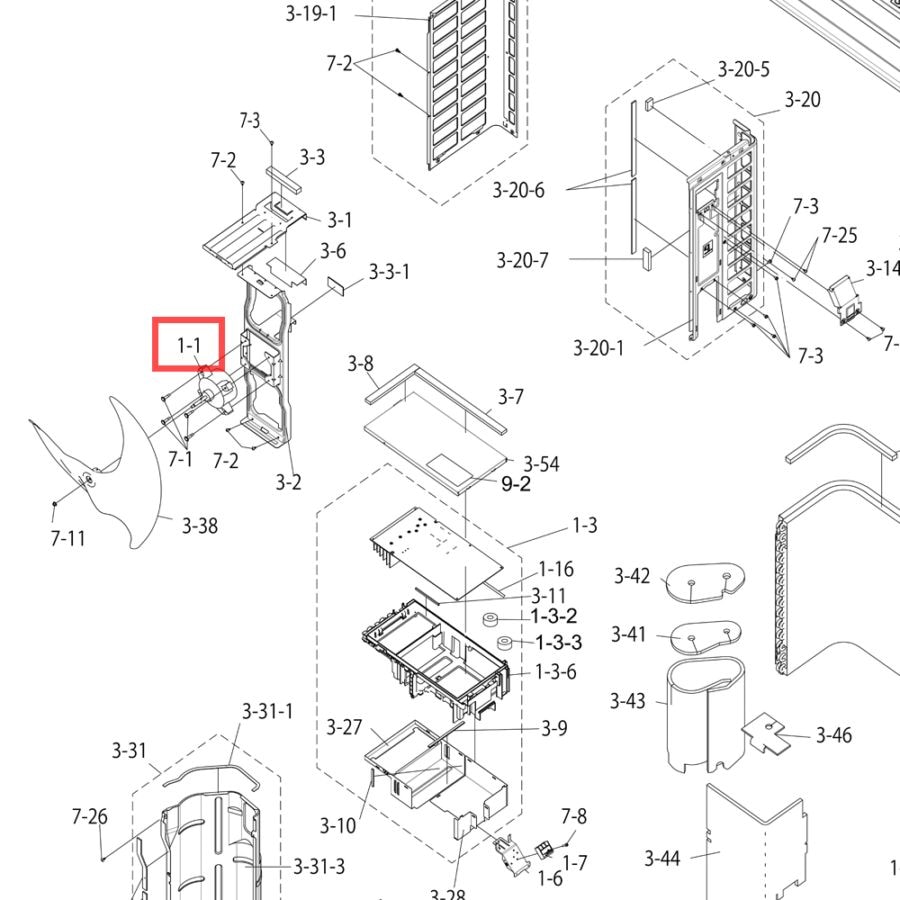 シャープ エアコン用純正部品・交換部品｜パーツコム