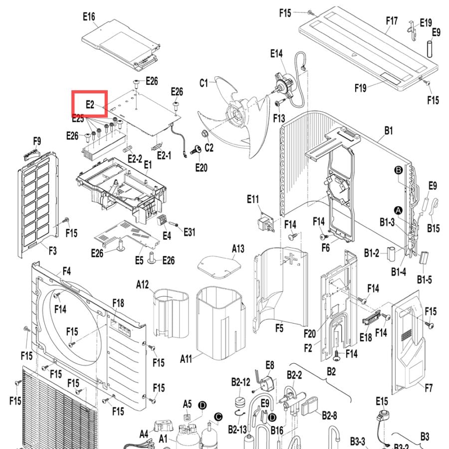 DAIKIN エアコン補修部品 2294281 4個セット ダイキン ルームエアコン用純正部品・交換部品｜パーツコム
