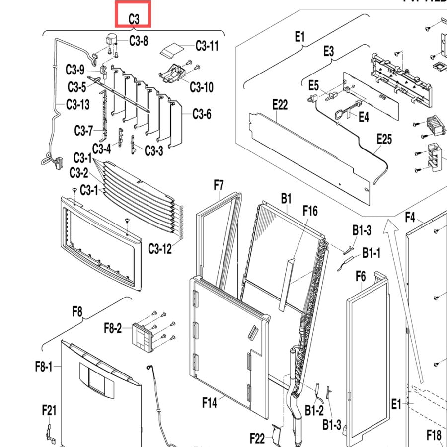 ダイキン ルームエアコン用純正部品・交換部品｜パーツコム