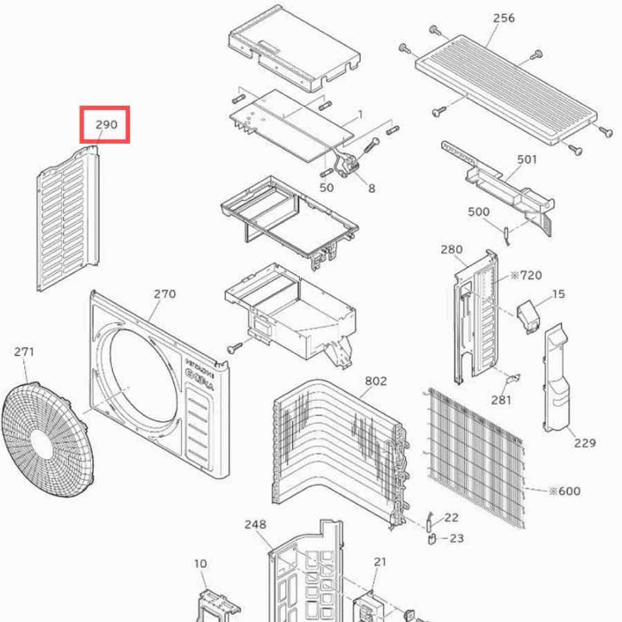 日立 エアコン用純正部品・交換部品｜パーツコム