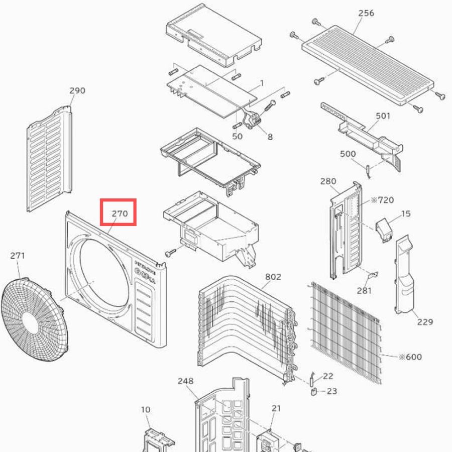 日立 エアコン用純正部品・交換部品｜パーツコム
