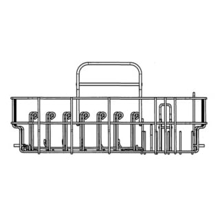 リンナイ　食器カゴ（下）　【品番：098-3708000】 リンナイ Rinnai 食器洗い乾燥機 食器カゴ（下） 098-3708000 | パーツコム