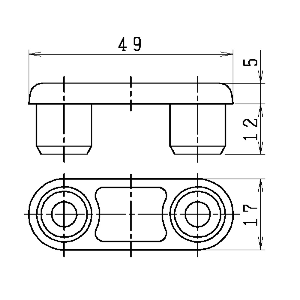 在庫あり】ジャニス工業 Janis トイレ 普通便座用部品 クッションゴム