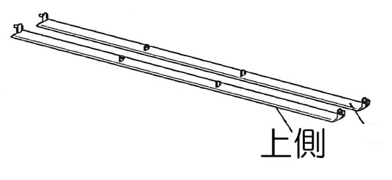 富士通 エアコン本体部品 左右風向ルーバー バラ売り 富士通 ノクリア