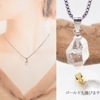 【73】ハーキマーダイヤモンド ペンダントトップ シルバー ステンレス 1個 お仕立て対応商品 両剣 ダブルポイント 水晶 結晶 鉱物 鉱石 ネックレス 国内自社制作 アカネ 自社管理|ペンダントトッ