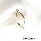 メタルチャーム【336. 変形フープ 1個売り】イヤリング、チャーム、 ゴールド DIY 国内発送|メタルチャーム|ハンドメイド パーツ 