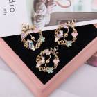 メタルチャーム【342. 白ウサギの懐中時計】【1個】 不思議の国のアリス チャーム アリス うさぎ DIY 国内発送|メタルチャーム|ハンドメイド パーツ 