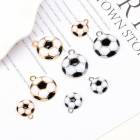 メタルチャーム【347. サッカーボール】1個 サッカーボール スポーツ 部活 ハンドメイド|メタルチャーム|ハンドメイド パーツ 