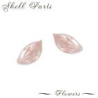 シェルパーツ フラワー【49】1個売り 花弁 サクラ フラワー パーツ パーツ ハンドメイド ラウンド オパール 手作り 人魚 貝 春 DIY 国内発送|パール|天然石アイテム