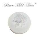 シリコンモールド【144.ローズ】【1個売り】レジン枠 シリコン ローズ 薔薇 フラワー クリア 手作り ハンドメイド DIY 国内発送|レジン　封入パーツ|ハンドメイド パーツ 