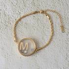 【40】ロケットブレスレット ロープチェーン ステンレス 1個 スケルトン 金属アレルギー対応 メール便送料無料|ブレスレット|ジュエリー・アクセサリー