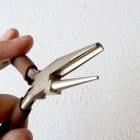 【12-5.ピン曲げ専用ヤットコ】【ブラウン】アクセサリー制作用 工具 ペンチ ハンドメイド アクセサリー用 工具 道具 かわいい やっとこ |アクセサリー工具|ハンドメイド パーツ 