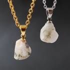 フェナカイト 原石 トップ ブラジル産 日本製 ステンレス ケース付 ペンダント 天然石 ジュエリー パワーストーン お守り 開運 高波動 ヒーリング スピリチュアル ペンダント ギフト プレゼント 