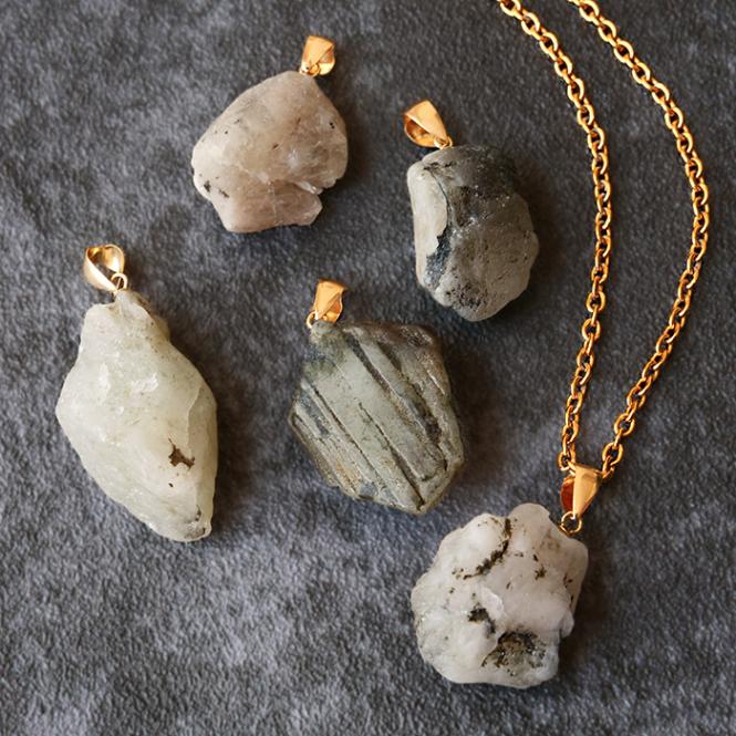 天然石ネックレストップ5個 ジュエリー・アクセサリー,ペンダントトップ | Partsworld パーツワールド