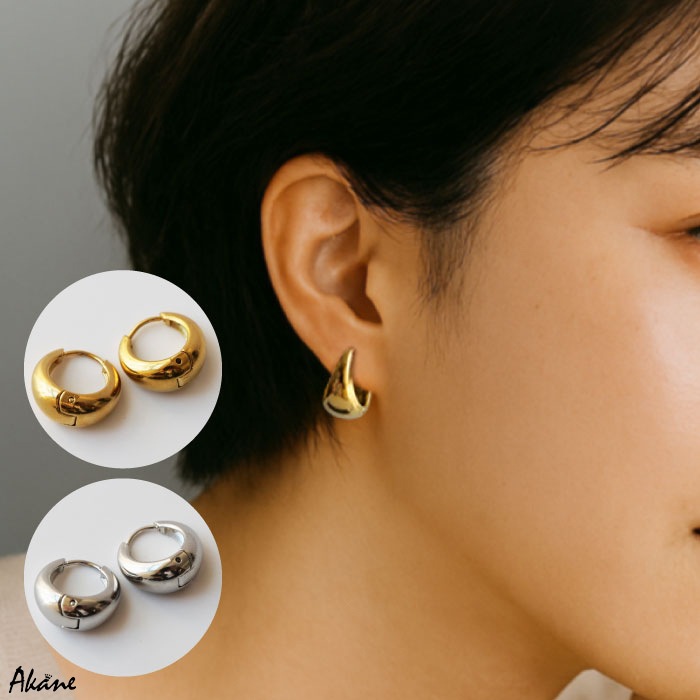 天然石ピアスNo．60 ブルートパーズのスタッドピアス キャッチに