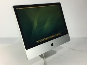 iMac intel 2.4GHz 24インチ Silver (2007/08) (中古)